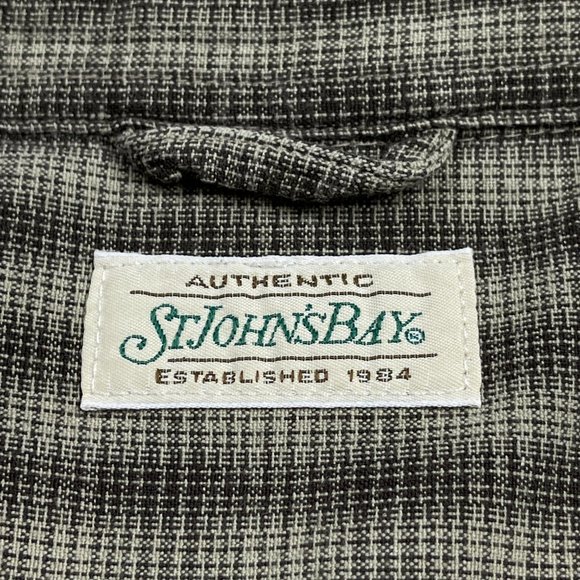 % St John's Bay Long Sleeve Strip Shirt Sz 3XLT (Tall) - Picture 11 of 11